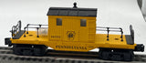 Lionel 6-36555 Pennsylvania PRR MOW Yellow Transfer Caboose O SCALE Like New