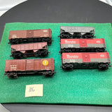 HO Scale Bargain Car Pack 106:  Set of 6 New York Central Freight car pack HO SCALE USED