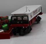 Lionel 6-29809 Christmas Dump Car with Presents O SCALE Used Excellent red dump bin