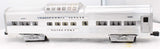 Lionel 6-19126 CA. Zephyr "SILVER PONY" Dome Car O SCALE Like New