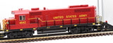 MTH Railking 30-20092-1 United States Army GP-20 Diesel Engine With Proto-Sound 3.0 O SCALE Like New