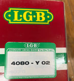 LGB 4080-Y02 GRAMPS UTLX Single Dome Tank Car G SCALE Like New