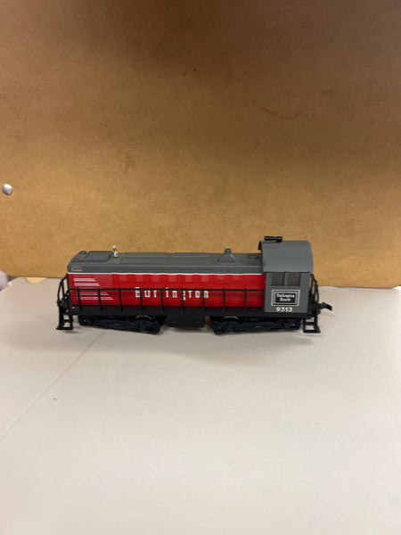 HO Scale Bargain Engine  91 Burlington  Diesel Used Fair