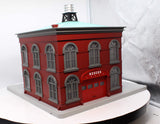 MTH Railking 30-9157 Engine Company 49 Operating Firehouse w/red fire truck O SCALE Like New