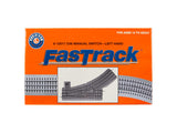 Lionel 6-12017 FasTrack O36 Manual Switch - Left Hand O SCALE Like New
