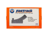 Lionel 6-12017 FasTrack O36 Manual Switch - Left Hand O SCALE Like New