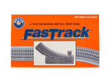 Lionel 6-12018 FasTrack O36 Manual Switch - Right Hand LIMITED O SCALE NEW