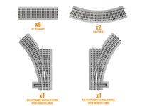 Lionel 6-12031 FASTRACK OUTER PASSING LOOP ADD-ON TRACK PACK O SCALE NEW