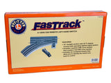 Lionel 6-12045 FasTrack O36 Remote Switch - Left Hand O SCALE Like New