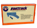 Lionel 6-12046 FasTrack O36 Remote Switch - Right Hand O SCALE Like New