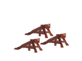 Lionel 6-12717 Railroad Bumpers O SCALE (SET OF THREE ) NEW