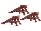 Lionel 6-12717 Railroad Bumpers O SCALE (SET OF THREE ) NEW