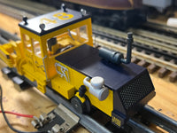 Lionel 6-18483 C&O Ballast Tamper #48 O SCALE Used Excellent one light burned out as is
