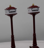 MTH MTH57 1997Maroon Street Lamps O Scale Like New