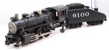 MTH Railking 30-1291-1 Santa Fe 0-8-0 Steam Engine w/Proto-Sound 2.0 O SCALE Used
