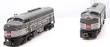 MTH 30-2001 NEW YORK CENTRAL F-3 AA Diesel Set No.1607/1606 RailKing O Scale Like New