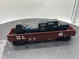 Lionel 6-37084 PENNSYLVANIA COP AND HOBO ANIMATED GONDOLA O SCALE NEW