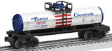 Lionel 6-82186 The Patriot Single Dome Tank Car O SCALE Used No Box