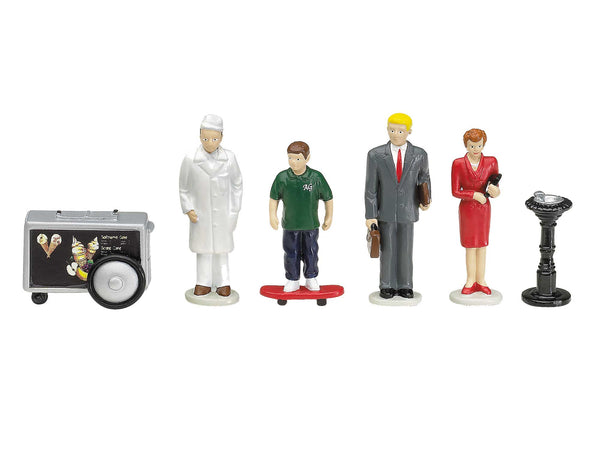 Lionel 6-14218 Downtown People Pack O SCALE Like New