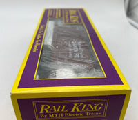 MTH Railking Santa Fe Box Car 20860 mt-7403 O SCALE Like New