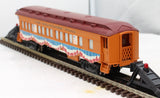Lionel 6-9527 CHICAGO MILWAUKEE ST PAUL & PACIFIC FDR Campaign Observation Car O Scale Used Damaged Box