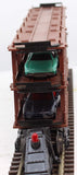 Lionel 6-16208 PENNSYLVANIA PRR auto carrier w/ 6 diecast cars O Scale 6 Bonus Cars Included Used Damaged Box