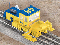 Lionel 6-18483 C&O Ballast Tamper #48 O SCALE Used Excellent one light burned out as is