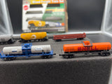 Kato 106-6275 Mixed Freight Train Set 6 Car Set N scale EX