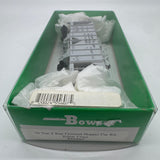 Bowser 55607 70 TON 2 BAY COVERED HOPPER CAR KIT EDGAR CLAYS HO SCALE (ALREADY ASSEMBLED) Like New Road # 37146