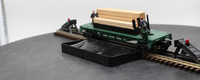 Lionel 6-36727 Weyerhaeuser Moe & Joe Flatcar O SCALE Like New