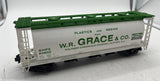 MTH Premier 20-97462 W.R. Grace 3-Bay Cylindrical Hopper Car O SCALE Like New