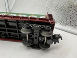 MTH Railking 30-76011 Pennsylvania Flat Car - w/Bulkheads #469973. O SCALE Like New