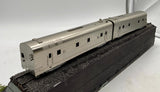Oriental Limited CB&Q Silver King and Silver Queen HO Scale Like New