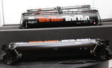 Lionel 6-17933 GATX TANK TRAIN INTERMEDIATE 3 CAR PACK O SCALE Like New