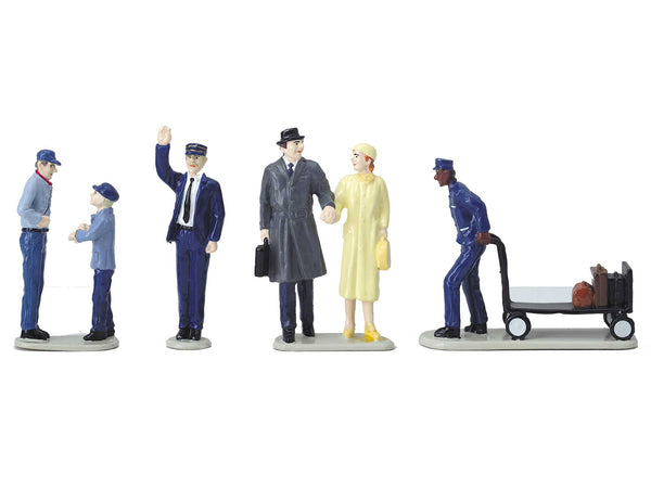 Lionel 6-24123 Passenger Station People Pack O SCALE Like New