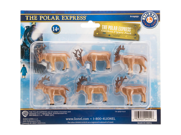 Lionel 6-24251 The Polar Express Caribou Animal Pack O SCALE NEW