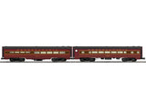 Lionel 6-25760 Pennsylvania PRR Neil Young Signature Line 'Trail Blazer' Add-On 15" Aluminum Passenger Car 2-Pack O SCALE NEW
