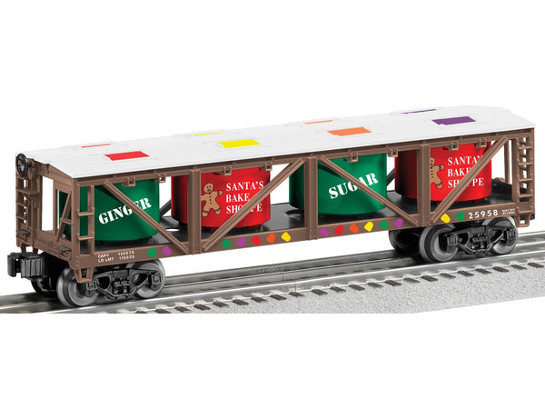 Lionel 6-25958 GINGERBREAD DOUGH VAT CAR O SCALE Like New