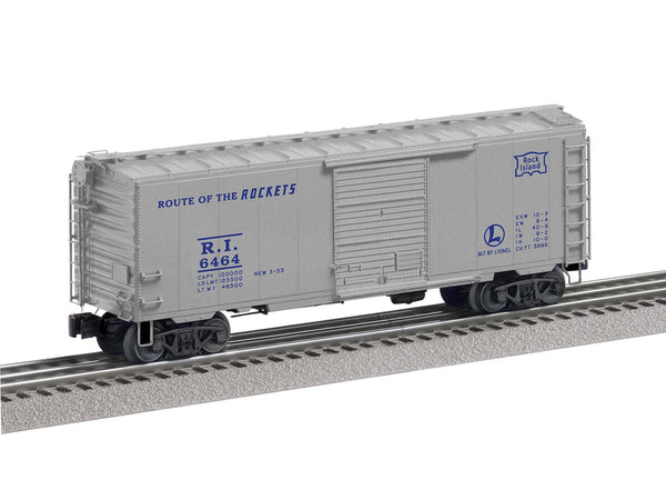 Lionel 6-27293 POSTWAR CELEBRATION ROCK ISLAND BOXCAR O SCALE NEW