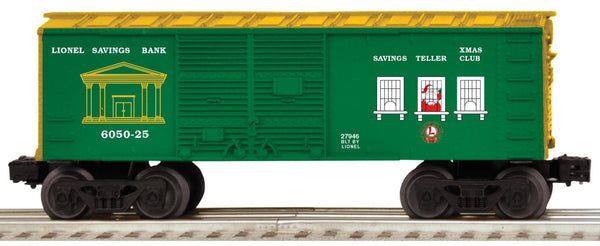 Lionel 6-27946 Christmas Savings Boxcar #6050-25