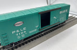 K-Line K764-4091 Pittsburgh & Lake Erie PLE NYC green Boxcar O SCALE Like New