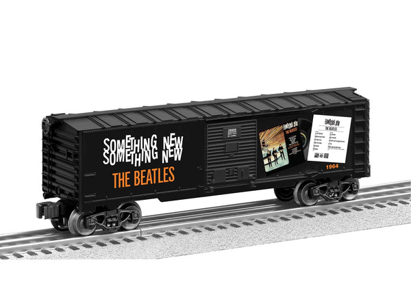 Lionel 6-29969 "SOMETHING NEW" BEATLES BOXCAR O SCALE Like New