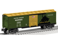 Lionel 6-29996 U.S. MARINES MADE IN USA BOXCAR O SCALE NEW