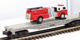 MTH 30-7629 MTH Transportation Company Flat Car RailKing O Scale Used Excellent