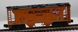 MTH 20-97109 MILWAUKEE ROAD PS-2 HOPPER CAR PREMIER O Scale Like New