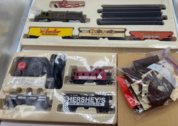 Bachmann 00606m Hershey's Chocolate "Chocolate Town Train" Train Set HO SCALE Like New