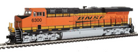 Walthers MAINLINE 910-10163 BNSF ORANGE/ YELLOW GE ES44 evolution locomotive 6300 DCC READY HO SCALE NEW