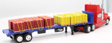 K-Line K-7601 Heavy Hauler True Value Tractor Trailer O SCALE Like New