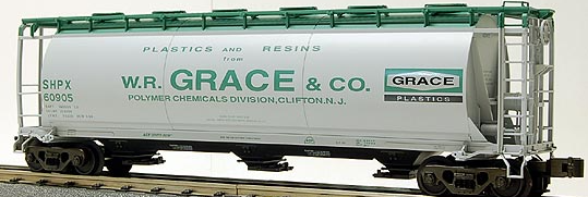 Atlas 6306-3 W.R. Grace & Co SHIPX ACF 3 Bay Cylindrical Hopper 60901 O scale