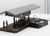 MTH Railking 30-9107 Operating Station Platform O SCALE Used No Box